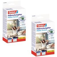 tesa 55286-00500-01 Pollenrooster (b x h) 130 cm x 150 cm Antraciet 2 stuk(s) - thumbnail