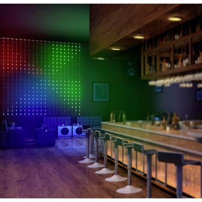 Sygonix Lichtgordijn Binnen 230 V/50 Hz 400 RGB App-besturing, Kleurwissel, Dimbaar, Flakkereffect, Timer Sygonix Lichtgordijn Binnen 230 V/50 Hz 400 RGB App-besturing, Kleurwissel, Dimbaar, Flakkereffect, Timer