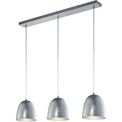 Moderne LED Hanglamp 3-lichts - E14 Fitting - Mat Zilver - Aluminium