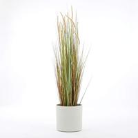 Mica Decorations bloempot Era rond 32.5x31cm lichtgrijs mat - thumbnail