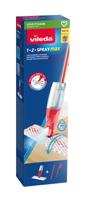 Vileda 1.2 Spray Max Dweilkop Rood, Wit - thumbnail