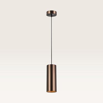 Hanglamp Erdena bronzo - GU10-fitting - Minimalistisch design - Licht dat lijkt te zweven - IP20 voor binnen