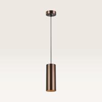 Hanglamp Erdena bronzo - GU10-fitting - Minimalistisch design - Licht dat lijkt te zweven - IP20 voor binnen - thumbnail