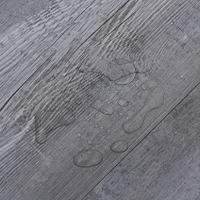 VidaXL Vloerplanken zelfklevend 5,21 m² 2 mm pvc mat houtgrijs - thumbnail