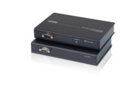 ATEN CE620-AT-G Extender (verlenging) DVI, USB, RS232, Audio-Line-out, Microfoonaansluiting Via netwerkkabel RJ45 100 m - thumbnail