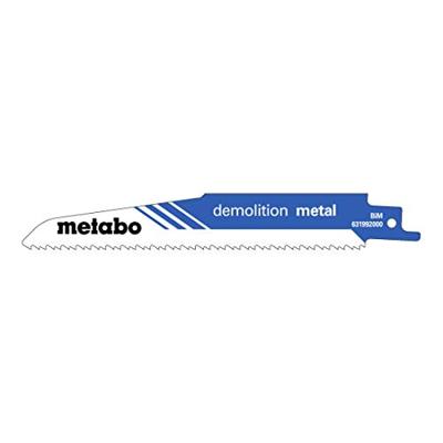 Metabo 631992000 Metabo 5 reciprozaagbladen, metaal 150 5 stuk(s)