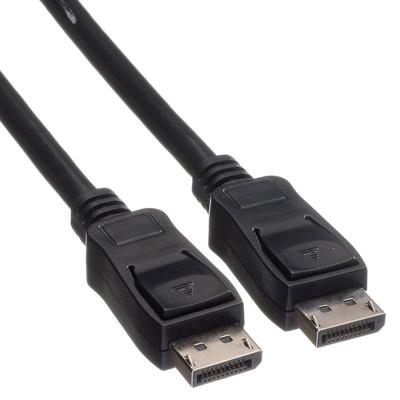VALUE DisplayPort kabel, DP M/M, zwart, 10 m VALUE DisplayPort kabel, DP M/M, zwart, 10 m