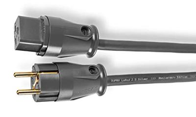 Supra: LoRad 2.5 SPC Stroomkabel - 1,5 meter Supra: LoRad 2.5 SPC Stroomkabel - 1,5 meter