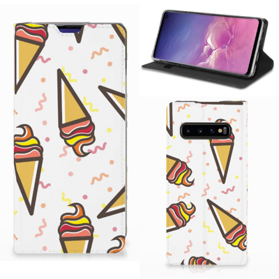 Samsung Galaxy S10 | Flip Style Cover | Icecream Samsung Galaxy S10 | Flip Style Cover | Icecream