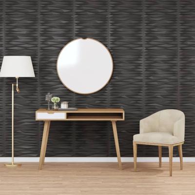 VidaXL 24 st wandpanelen steen 6 m² 50x50 cm xps zwart