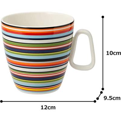 Iittala Origo beker met oor 0.4 liter oranje