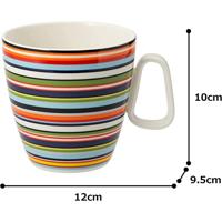 Iittala Origo beker met oor 0.4 liter oranje - thumbnail