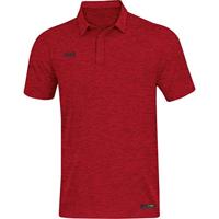 JAKO 6329 Polo Premium Basics - Rood Gemeleerd - S - thumbnail