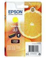 Epson 33 4.5ml Gele inktcartridge - thumbnail