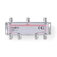 CATV F-Splitter | Max 10 dB demping | 5 - 1000 MHz | 6 uitgangen - thumbnail