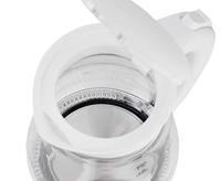 Adler AD 1274 B waterkoker 1,7 l Wit, Transparant 2200 W - thumbnail