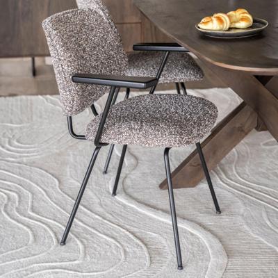 Eleonora Jon eetkamerstoel met arm Maywood Taupe