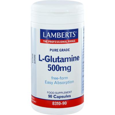 Lamberts L-Glutamine 500mg Vegacapsules Lamberts L-Glutamine 500mg Vegacapsules