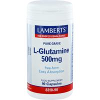 Lamberts L-Glutamine 500mg Vegacapsules - thumbnail