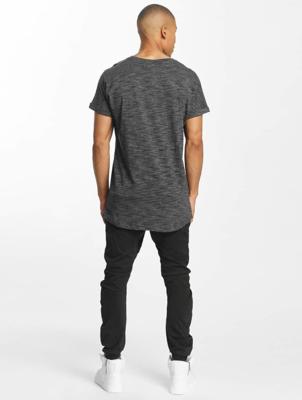 Urban Classics / t-shirt Long Space Dye Turn Up in zwart Urban Classics / t-shirt Long Space Dye Turn Up in zwart