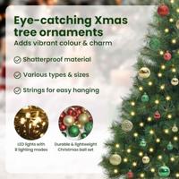 Kunstkerstboom met 150 LED met standaard Groen 150 cm PE en PVC - thumbnail