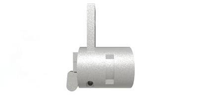 Rittal TS 8611.190 Cilinderslot Drukknop-inzetstuk Metaal Meerdere kleuren 1 stuk(s)
