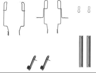 Accessoireset, schijfremblok 1147Q