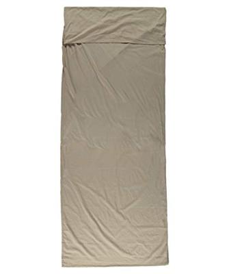 Cocoon Travel Sheet 100% Egyptian Cotton Lakenzak Khaki