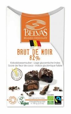 Belvas Brut de noir 82% bio 100 Gram