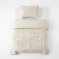 Sleeptime Faux Fur Syon Crème 140 x 200/220 cm - thumbnail