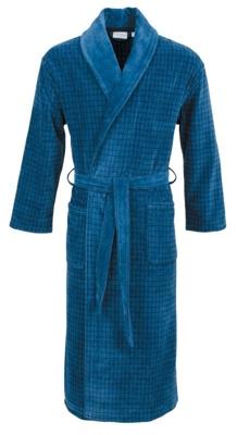 Carl Ross Carl Ross Heren Badjas met Sjaalkraag 664200 sapphire/night blue 48/50