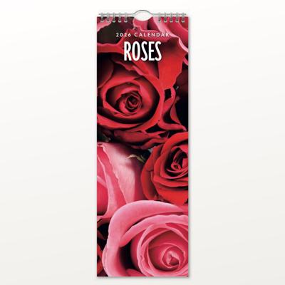 Rozen Slimline Kalender 2026