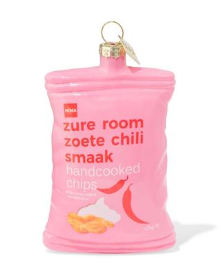 HEMA Kersthanger 10.5cm glas chips