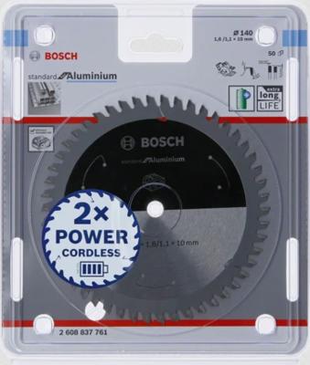 Bosch Accessories Bosch Power Tools 2608837761 Cirkelzaagblad 140 x 10 mm Aantal tanden: 50 1 stuk(s)