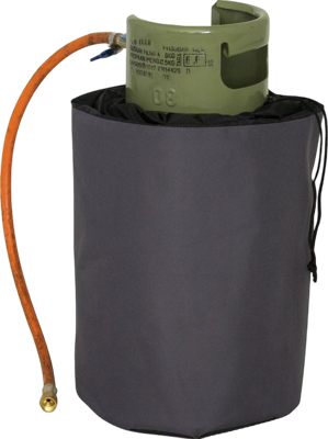 Eurotrail GASFLES BESCHERMHOES 11KG FLES (ANTRACIET)