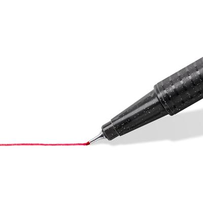 Fineliner staedtler triplus 334 0.3mm zwart | 10 stuks