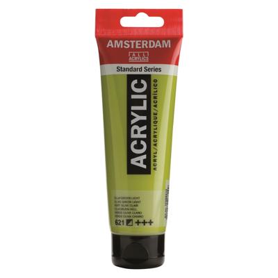 Royal Talens Amsterdam Acrylverf 120 ml - Olijfgroen Licht 621