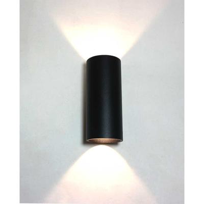 Artdelight Buitenlamp up/downBrody zwart - 7cm - WL BRODY2 ZW