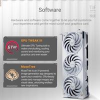 VGA ASUS GeForce RTX 5070 TI TUF-RTX5070TI-O16G-WHITE-GAMING - thumbnail