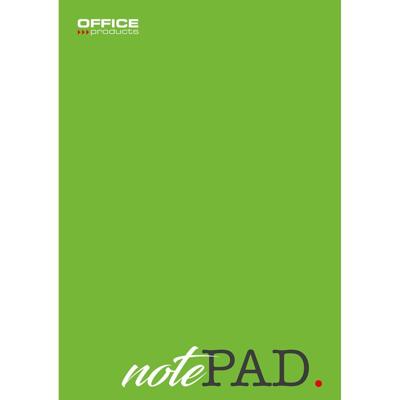 OFFICE products schrijfblok, 60 g/m², ft A5, geruit 5 mm, blok van 50 vel