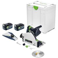 Festool TSC 55 KEB-Basic-5,0 Accu Invalcirkelzaag 18V 5.0Ah in Systainer - 577025 - thumbnail