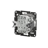 Schneider Electric EPH0670121D Dubbele wisselschakelaar Asfora Wit (RAL 9003) 1 stuk(s) - thumbnail