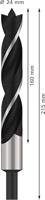Bosch Accessories 2608597205 Hout-spiraalboor 24 mm Gezamenlijke lengte 215 mm Cilinderschacht 1 stuk(s) - thumbnail