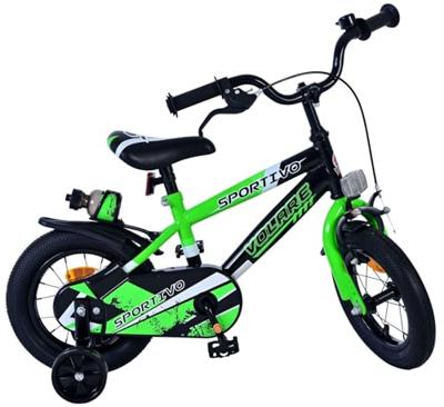 Volare Sportivo kinderfiets - 12 inch - groen