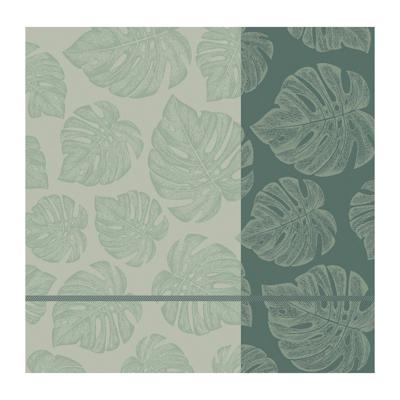 DDDDD DDDDD theedoek Monstera laurel 60x65 (per stuk)