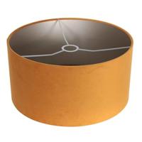 Steinhauer Wandlamp Sparkled light 8141zw zwart kap goud velours - thumbnail