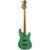 Markbass MB GV 4 Gloxy Val Surf Green CR MP elektrische basgitaar met gigbag - thumbnail