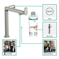 Hansgrohe Aqittura M91 Filter systeem 240, 1jet, rvs look - thumbnail