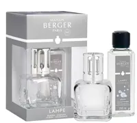 Lampe Berger giftset brander glaçon transparente so neutral 250 ml - thumbnail