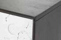 Dressoir DKD Home Decor 150 x 43 x 80 cm Wit Donkerbruin Mangohout - thumbnail